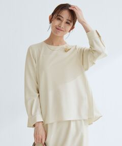 green label relaxing / グリーンレーベル リラクシング シャツ・ブラウス | ［size SHORTあり］パウドレ プリーツ ブラウス ウォッシャブル ストレッチ