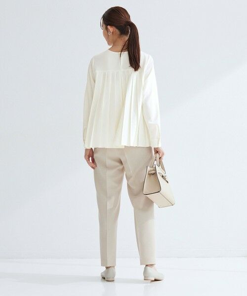 green label relaxing / グリーンレーベル リラクシング シャツ・ブラウス | ［size SHORTあり］パウドレ プリーツ ブラウス ウォッシャブル ストレッチ | 詳細8