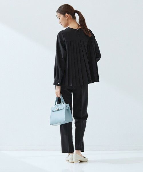 green label relaxing / グリーンレーベル リラクシング シャツ・ブラウス | ［size SHORTあり］パウドレ プリーツ ブラウス ウォッシャブル ストレッチ | 詳細29