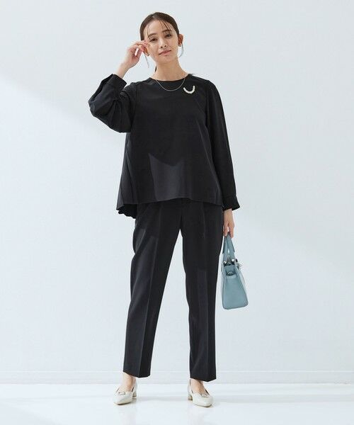 green label relaxing / グリーンレーベル リラクシング シャツ・ブラウス | ［size SHORTあり］パウドレ プリーツ ブラウス ウォッシャブル ストレッチ | 詳細30