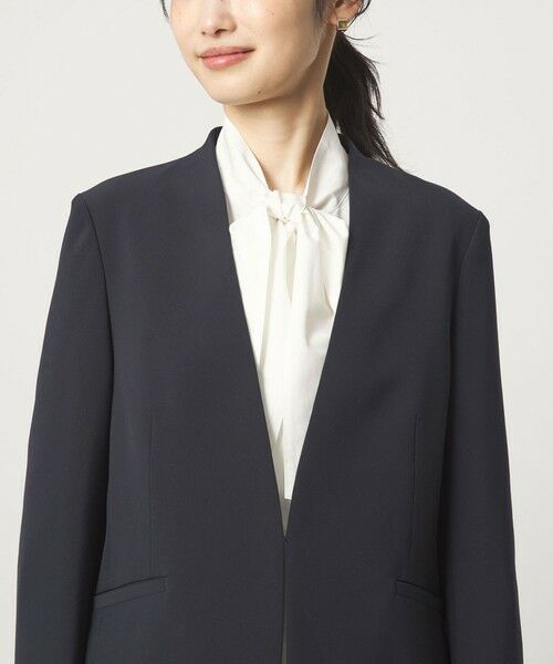 green label relaxing / グリーンレーベル リラクシング シャツ・ブラウス | ［size SHORTあり］ボウタイ ギャザー ブラウス | 詳細15