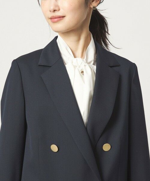 green label relaxing / グリーンレーベル リラクシング シャツ・ブラウス | ［size SHORTあり］ボウタイ ギャザー ブラウス | 詳細17