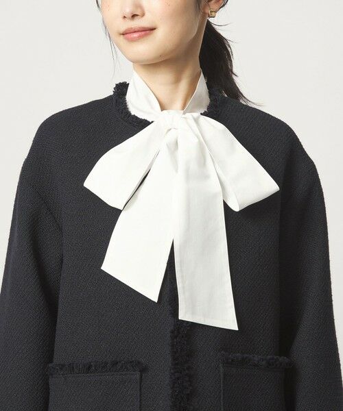 green label relaxing / グリーンレーベル リラクシング シャツ・ブラウス | ［size SHORTあり］ボウタイ ギャザー ブラウス | 詳細18