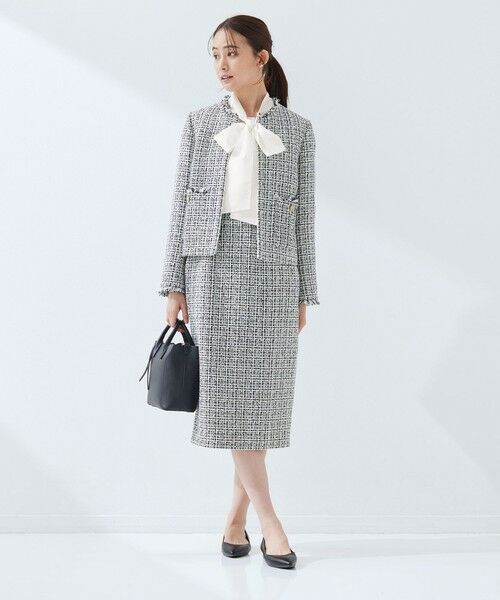 green label relaxing / グリーンレーベル リラクシング シャツ・ブラウス | ［size SHORTあり］ボウタイ ギャザー ブラウス | 詳細8