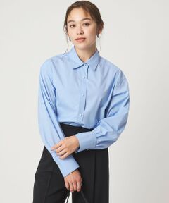 green label relaxing / グリーンレーベル リラクシング シャツ・ブラウス | フェイクパールボタン シャツ