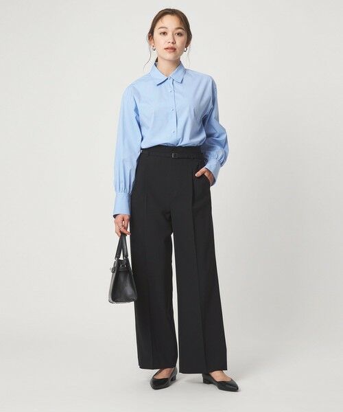 green label relaxing / グリーンレーベル リラクシング シャツ・ブラウス | フェイクパールボタン シャツ | 詳細6