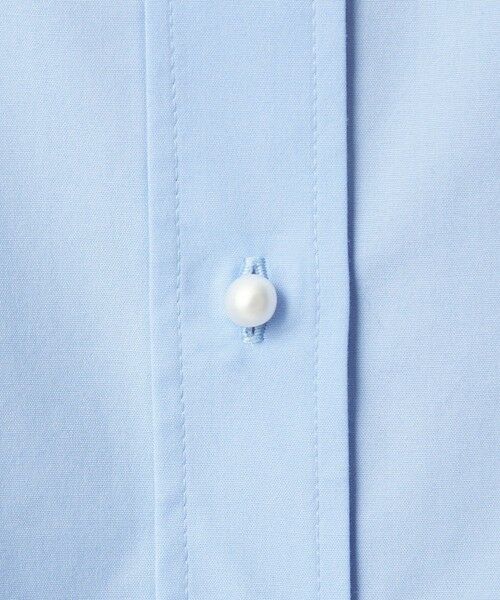 green label relaxing / グリーンレーベル リラクシング シャツ・ブラウス | フェイクパールボタン シャツ | 詳細17