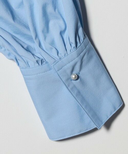 green label relaxing / グリーンレーベル リラクシング シャツ・ブラウス | フェイクパールボタン シャツ | 詳細22