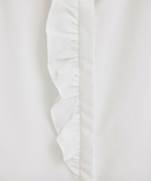 green label relaxing / グリーンレーベル リラクシング シャツ・ブラウス | フリル ディテール ブラウス マシンウォッシャブル UVカット | 詳細9