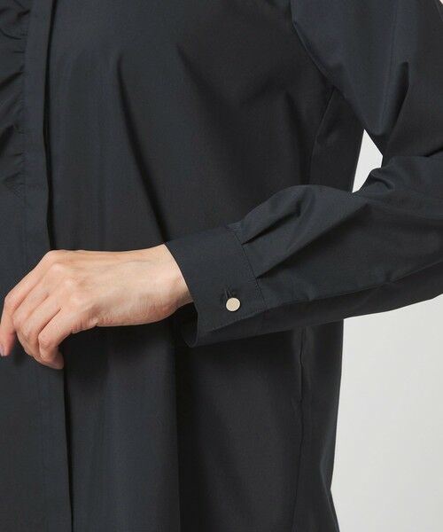 green label relaxing / グリーンレーベル リラクシング シャツ・ブラウス | フリル ディテール ブラウス マシンウォッシャブル UVカット | 詳細25