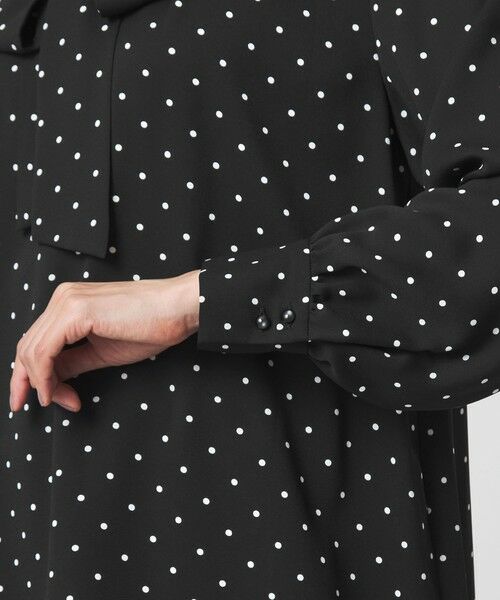 green label relaxing / グリーンレーベル リラクシング シャツ・ブラウス | トロミ ボウタイ ブラウス マシンウォッシャブル | 詳細20