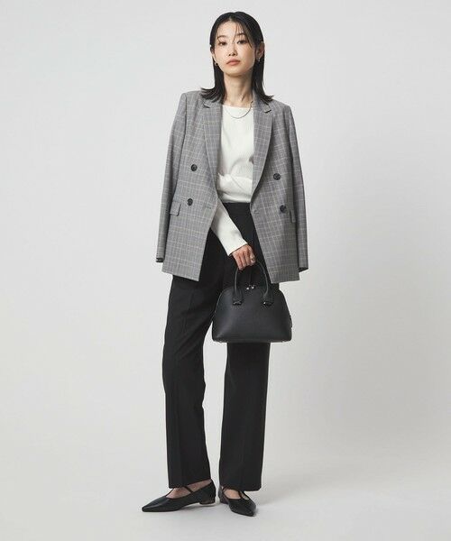 green label relaxing / グリーンレーベル リラクシング カットソー | ブライトリブ ボートネック ロングスリーブ カットソー | 詳細6