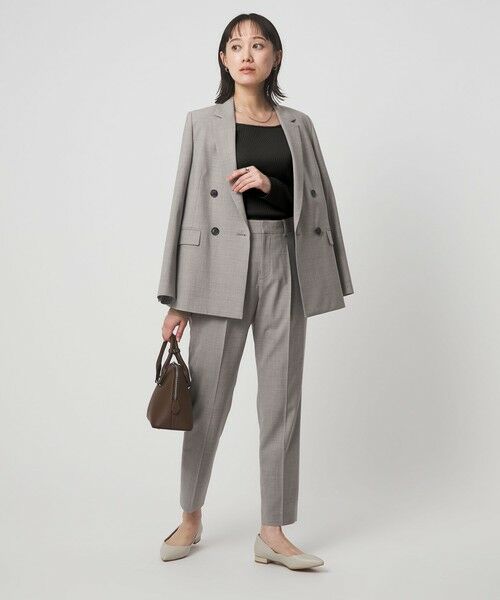 green label relaxing / グリーンレーベル リラクシング カットソー | ブライトリブ スクエアネック ロングスリーブ カットソー | 詳細11