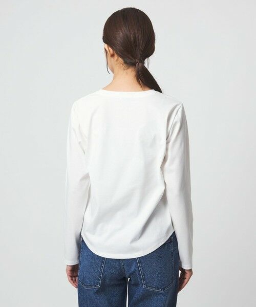 green label relaxing / グリーンレーベル リラクシング カットソー | ロゴ ロングスリーブ カットソー | 詳細9