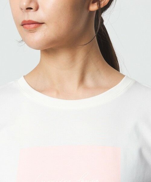 green label relaxing / グリーンレーベル リラクシング カットソー | ロゴ ロングスリーブ カットソー | 詳細10