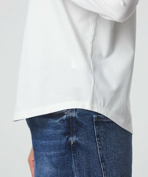 green label relaxing / グリーンレーベル リラクシング カットソー | ロゴ ロングスリーブ カットソー | 詳細12