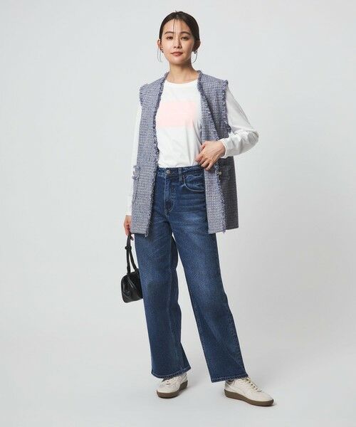 green label relaxing / グリーンレーベル リラクシング カットソー | ロゴ ロングスリーブ カットソー | 詳細5