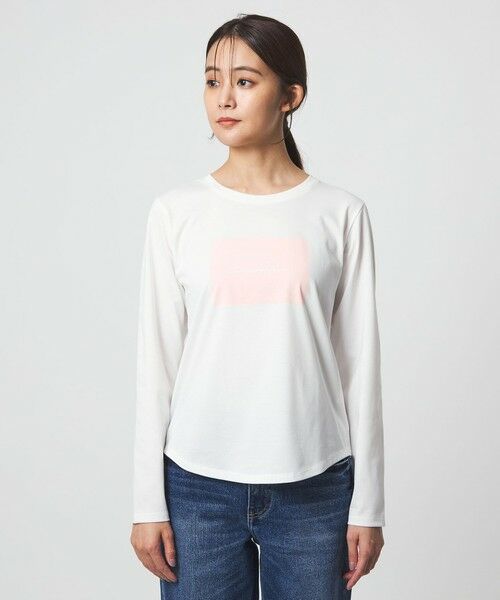 green label relaxing / グリーンレーベル リラクシング カットソー | ロゴ ロングスリーブ カットソー | 詳細7