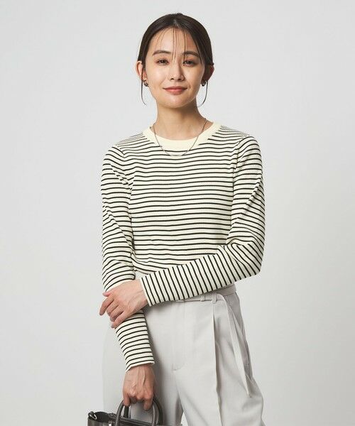 green label relaxing / グリーンレーベル リラクシング ニット・セーター | リブ エリレース 2WAY ニット プルオーバー ウォッシャブル | 詳細28