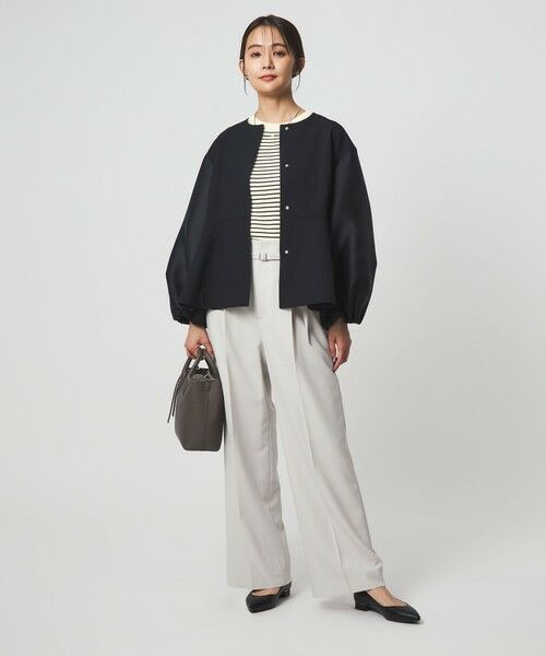 green label relaxing / グリーンレーベル リラクシング ニット・セーター | リブ エリレース 2WAY ニット プルオーバー ウォッシャブル | 詳細30