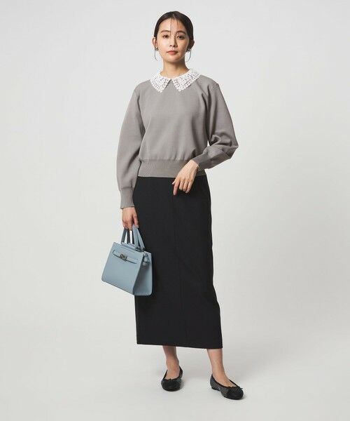 green label relaxing / グリーンレーベル リラクシング ニット・セーター | 【WEB限定】エリレース 2WAY ニット プルオーバー ウォッシャブル | 詳細3