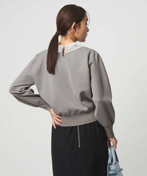 green label relaxing / グリーンレーベル リラクシング ニット・セーター | 【WEB限定】エリレース 2WAY ニット プルオーバー ウォッシャブル | 詳細3