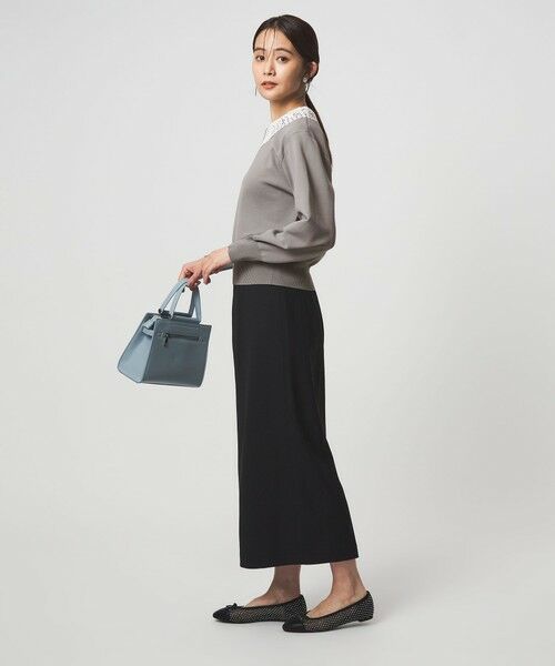 green label relaxing / グリーンレーベル リラクシング ニット・セーター | 【WEB限定】エリレース 2WAY ニット プルオーバー ウォッシャブル | 詳細5