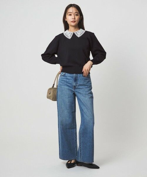 green label relaxing / グリーンレーベル リラクシング ニット・セーター | 【WEB限定】エリレース 2WAY ニット プルオーバー ウォッシャブル | 詳細28