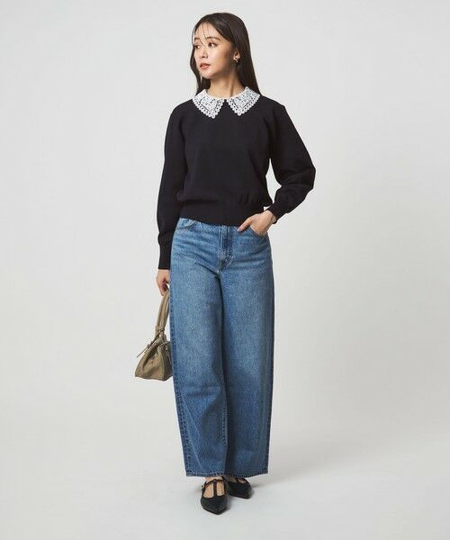 green label relaxing / グリーンレーベル リラクシング ニット・セーター | 【WEB限定】エリレース 2WAY ニット プルオーバー ウォッシャブル | 詳細29