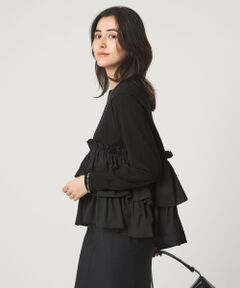 green label relaxing / グリーンレーベル リラクシング ニット・セーター | ティアード ドッキング プルオーバー ニット 2