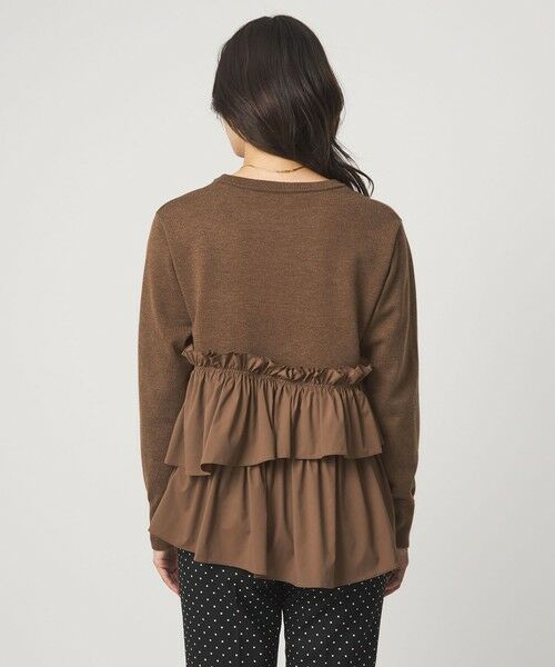 green label relaxing / グリーンレーベル リラクシング ニット・セーター | ティアード ドッキング プルオーバー ニット 2 | 詳細23