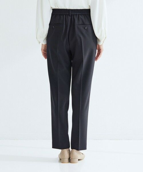 green label relaxing / グリーンレーベル リラクシング スラックス・ドレスパンツ | ［size SHORT/TALLあり］パウドレ テーパード パンツ ウォッシャブル ストレッチ | 詳細20