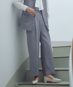 green label relaxing / グリーンレーベル リラクシング その他パンツ | ライト ツイードライク パンツ