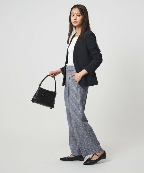 green label relaxing / グリーンレーベル リラクシング その他パンツ | ライト ツイードライク パンツ | 詳細13