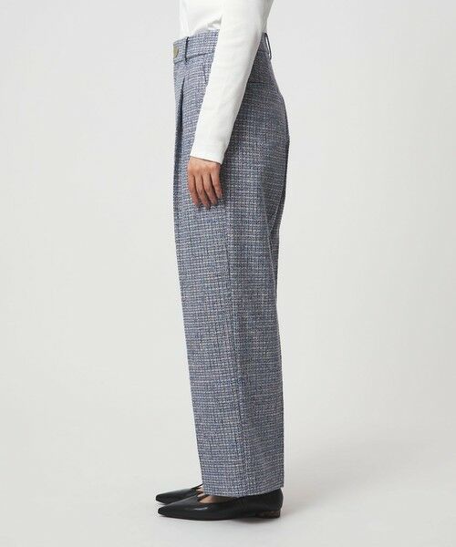 green label relaxing / グリーンレーベル リラクシング その他パンツ | ライト ツイードライク パンツ | 詳細15