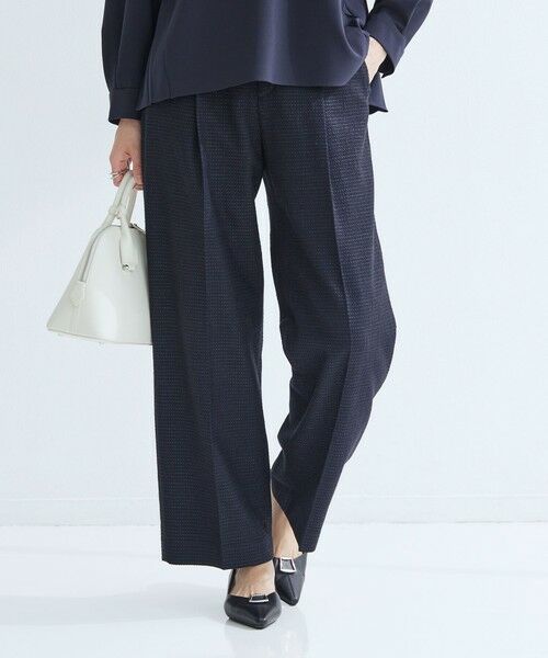 green label relaxing / グリーンレーベル リラクシング その他パンツ | ライト ツイードライク パンツ | 詳細25