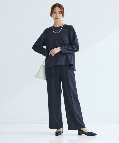 green label relaxing / グリーンレーベル リラクシング その他パンツ | ライト ツイードライク パンツ | 詳細26