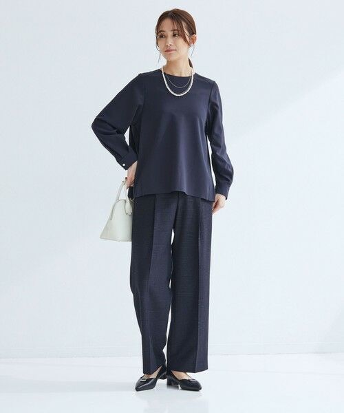 green label relaxing / グリーンレーベル リラクシング その他パンツ | ライト ツイードライク パンツ | 詳細27