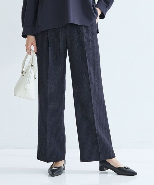 green label relaxing / グリーンレーベル リラクシング その他パンツ | ライト ツイードライク パンツ | 詳細25