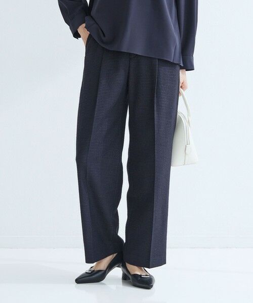 green label relaxing / グリーンレーベル リラクシング その他パンツ | ライト ツイードライク パンツ | 詳細23