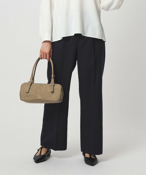 green label relaxing / グリーンレーベル リラクシング スラックス・ドレスパンツ | ［size SHORT/TALLあり］Greed グリード ストレート パンツ ウォッシャブル | 詳細27