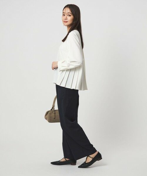 green label relaxing / グリーンレーベル リラクシング スラックス・ドレスパンツ | ［size SHORT/TALLあり］Greed グリード ストレート パンツ ウォッシャブル | 詳細29