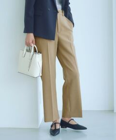green label relaxing / グリーンレーベル リラクシング スラックス・ドレスパンツ | ［size SHORT/TALLあり］Daily chic セミフレア パンツ