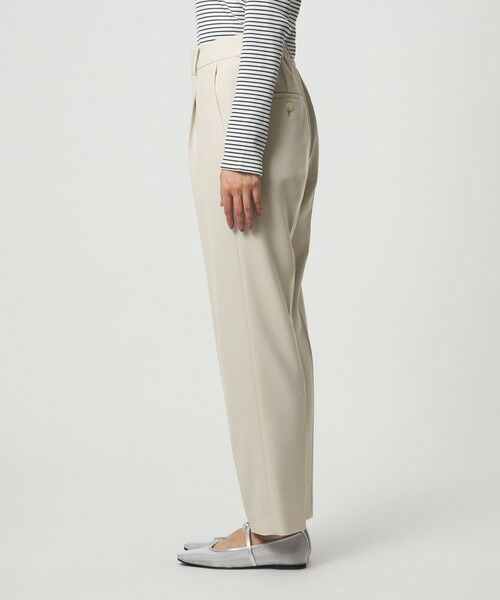 green label relaxing / グリーンレーベル リラクシング スラックス・ドレスパンツ | ［size SHORT/TALLあり］パウドレ テーパード パンツ ナチュラル | 詳細15