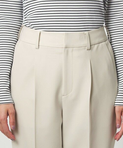 green label relaxing / グリーンレーベル リラクシング スラックス・ドレスパンツ | ［size SHORT/TALLあり］パウドレ テーパード パンツ ナチュラル | 詳細17