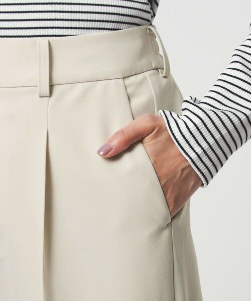 green label relaxing / グリーンレーベル リラクシング スラックス・ドレスパンツ | ［size SHORT/TALLあり］パウドレ テーパード パンツ ナチュラル | 詳細19