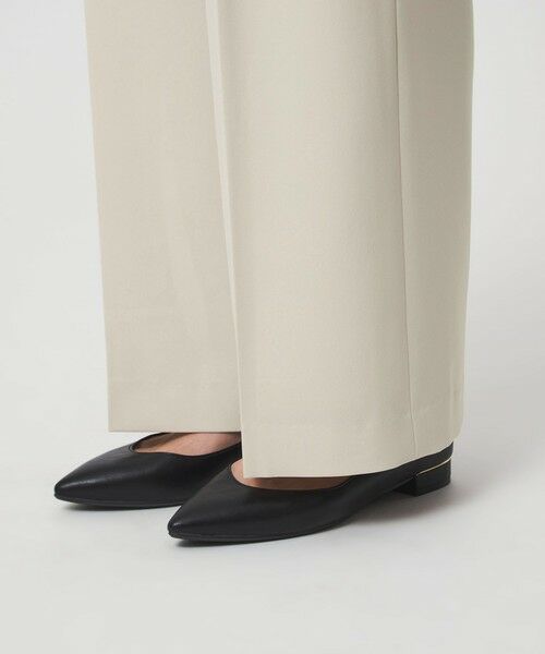 green label relaxing / グリーンレーベル リラクシング スラックス・ドレスパンツ | ［size SHORT/TALLあり］パウドレ ワイド パンツ ナチュラル | 詳細22