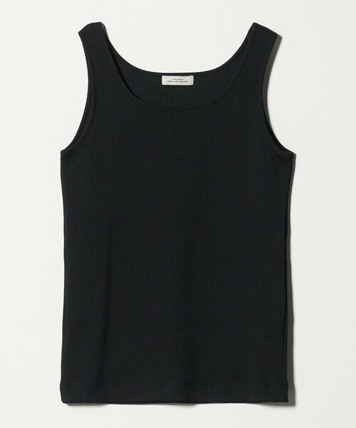 green label relaxing / グリーンレーベル リラクシング タンクトップ | ブライトリブ タンクトップ（BLACK）