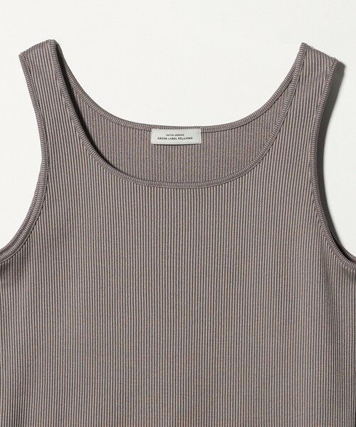 green label relaxing / グリーンレーベル リラクシング タンクトップ | ブライトリブ タンクトップ | 詳細13