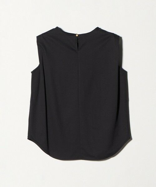 green label relaxing / グリーンレーベル リラクシング カットソー | サテン ドッキング ラウンドヘム タンクトップ カットソー | 詳細11